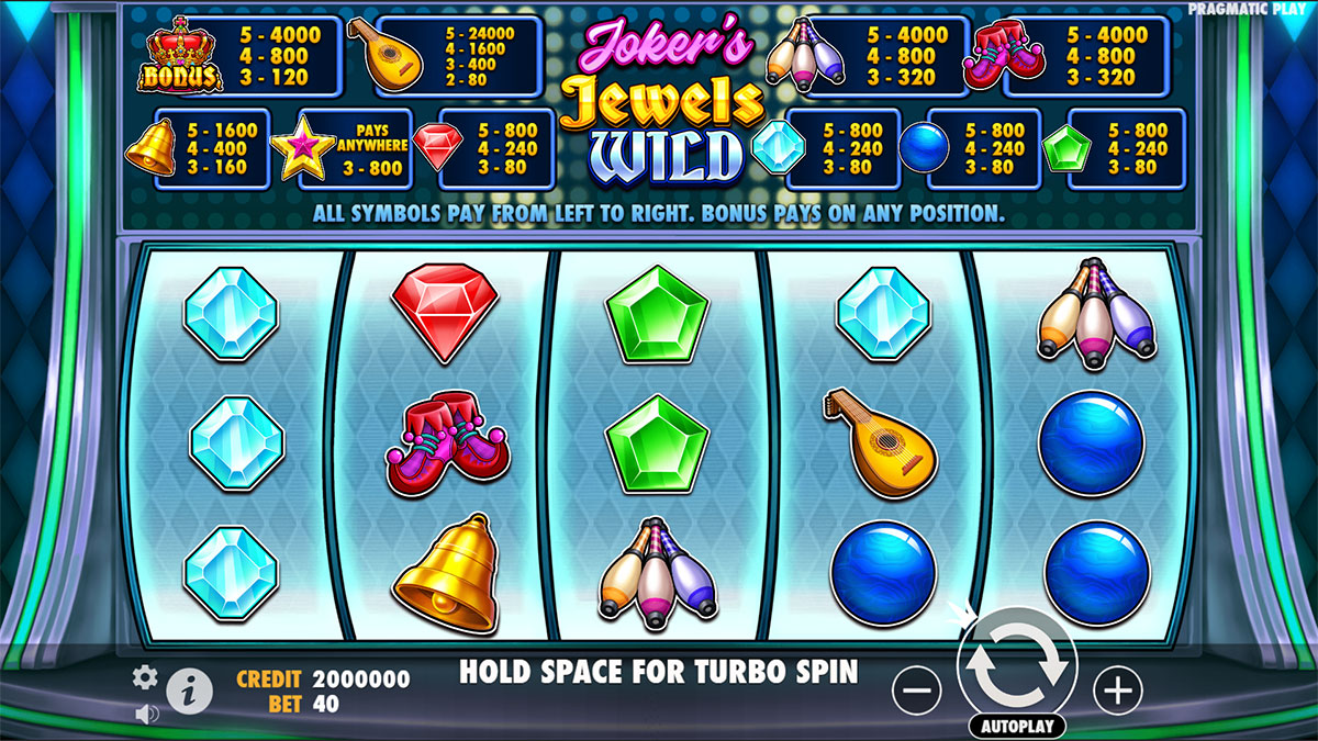 игровой процесс в Joker’s Jewels Wild игровой процесс в Joker’s Jewels Wild